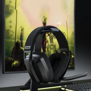 BINNUNE 2.4GHz Wireless Gaming Headset with Mic for PS5, PS4, PC, Mac - Bluetooth Wireless Gaming Headphones with Flip Microphone